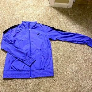 Nike track suit zip up